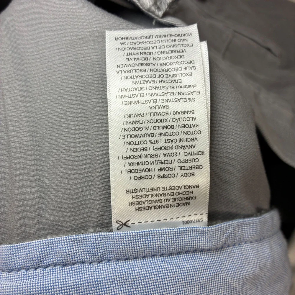 Polo Ralph Lauren Chino Pant Men 40x36 Gray Stretch Classic Tall Business Casual
